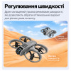 Квадрокоптер XKJ K100 MAX MINI — складаний міні-дрон з HD-камерою, FPV, Optical Flow, повним захистом пропелерів, пультом з екраном 3.15″, до 10 хвилин польоту, дальністю до 80 м, сірий